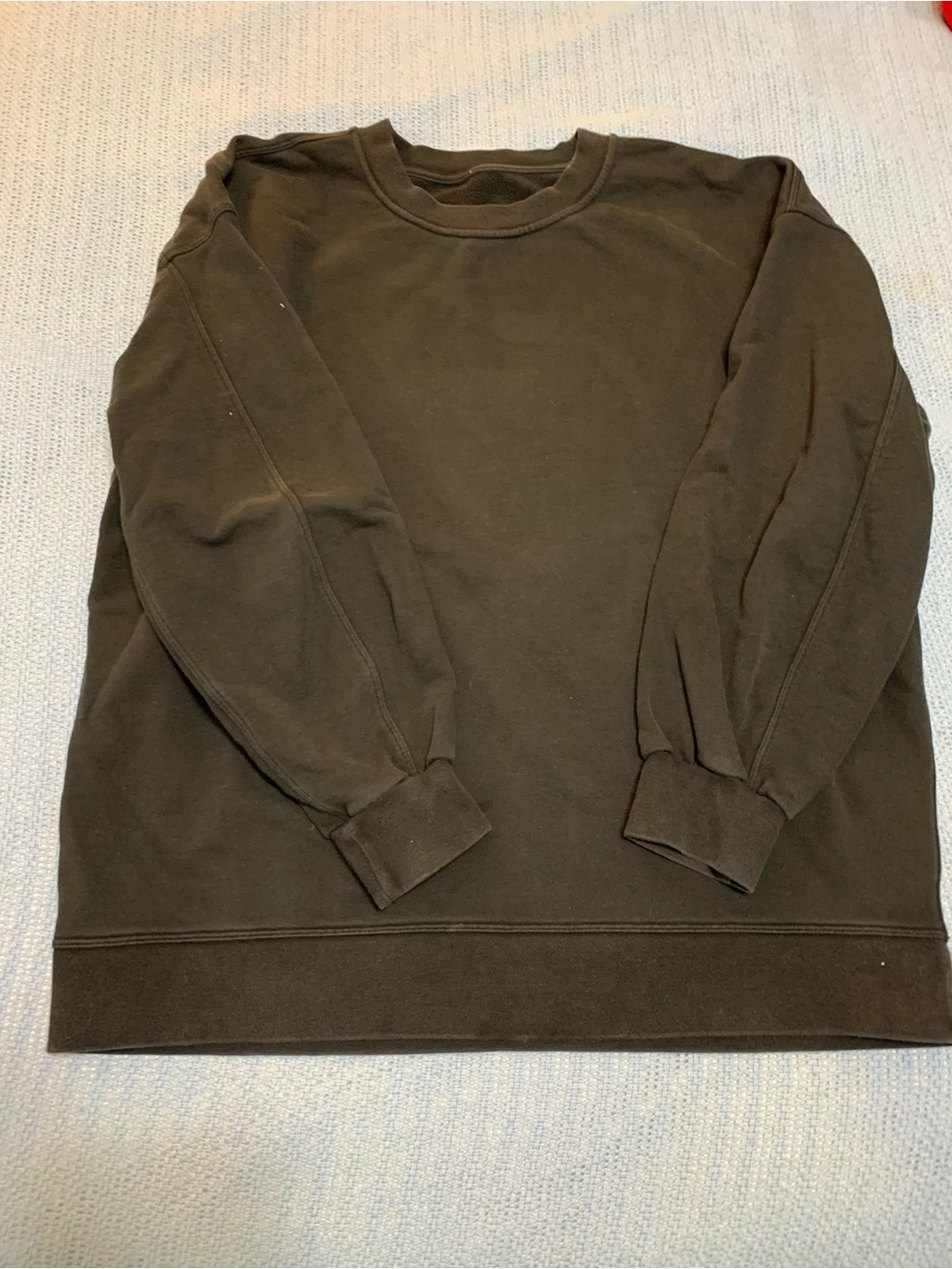 lululemon athletica Unisex Crewneck Sweatshirt in Black